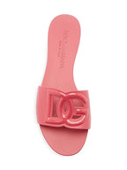 Dolce&Gabbana Interlock Logo Rubber Slides | Luxury Casual Slide Sandals