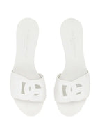 Dolce&Gabbana Interlock Logo Rubber Slides | Luxury Casual Slide Sandals