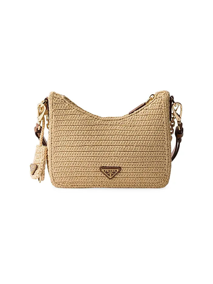 Prada  Re-Edition Crochet Mini Should Bag