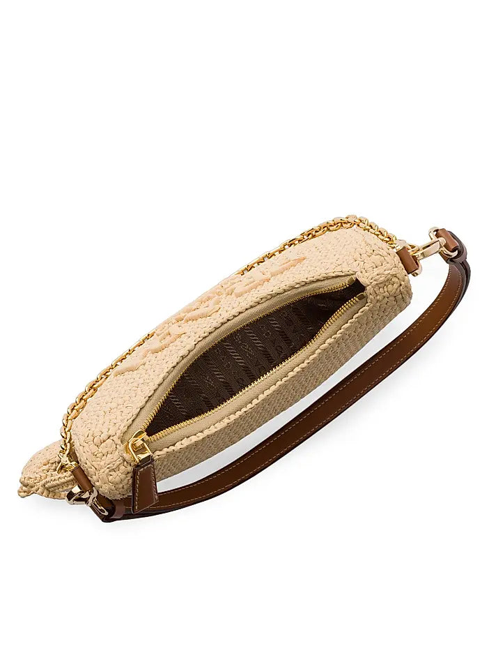 Prada  Re-Edition Crochet Mini Should Bag