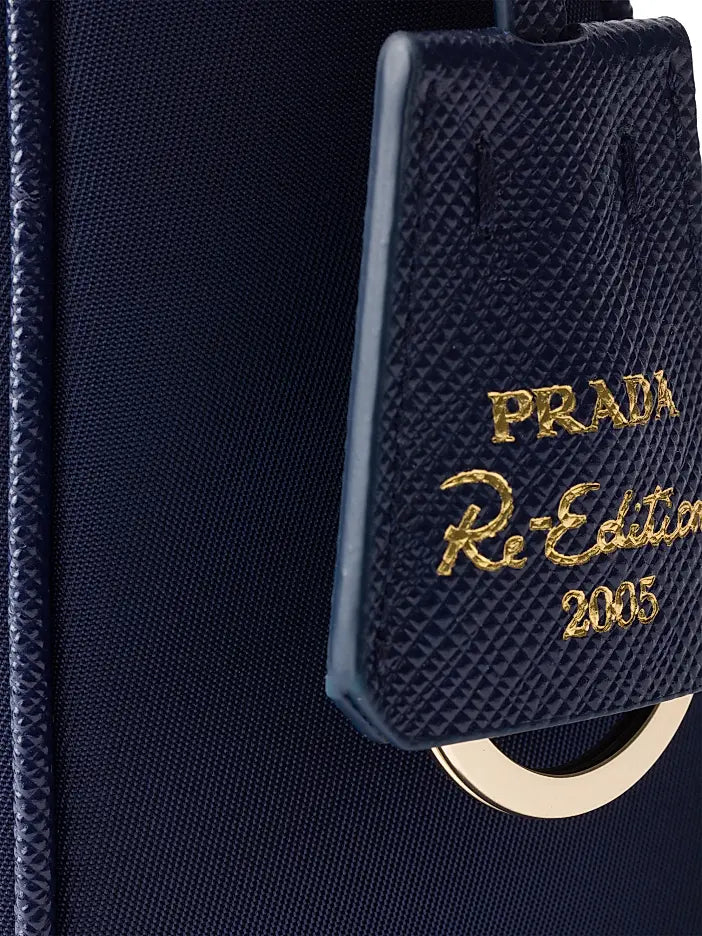 Prada  Re-Edition 2005 Re-Nylon and Saffiano Mini Shoulder Bag
