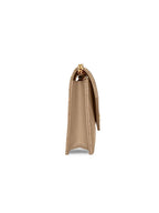 Saint Laurent Cassandre Envelope Chain Wallet in Grain de Poudre Leather