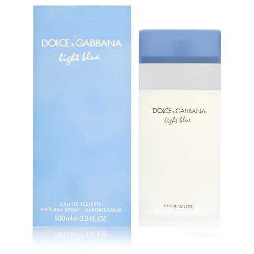 D&G Light Blue Eau de Toilette for Women - Fresh Citrus Summer Fragrance
