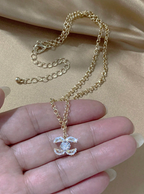 Natural Diamond Pendant Necklace for Women – Solid Gold Luxury Fine Jewelry