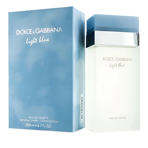 D&G Light Blue Eau de Toilette for Women - Fresh Citrus Summer Fragrance