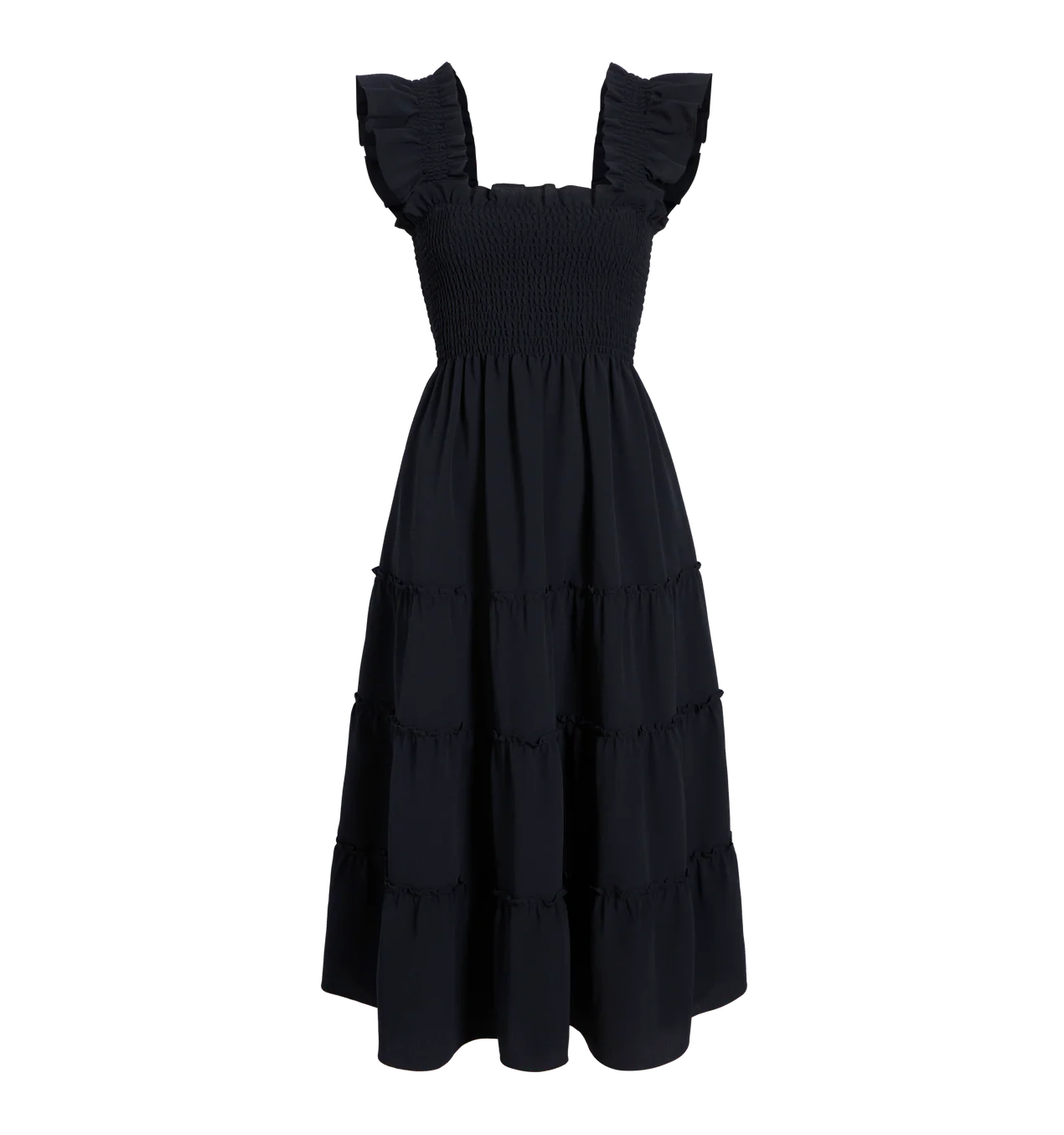 Ellie Cottagecore Smocked Maxi Dress