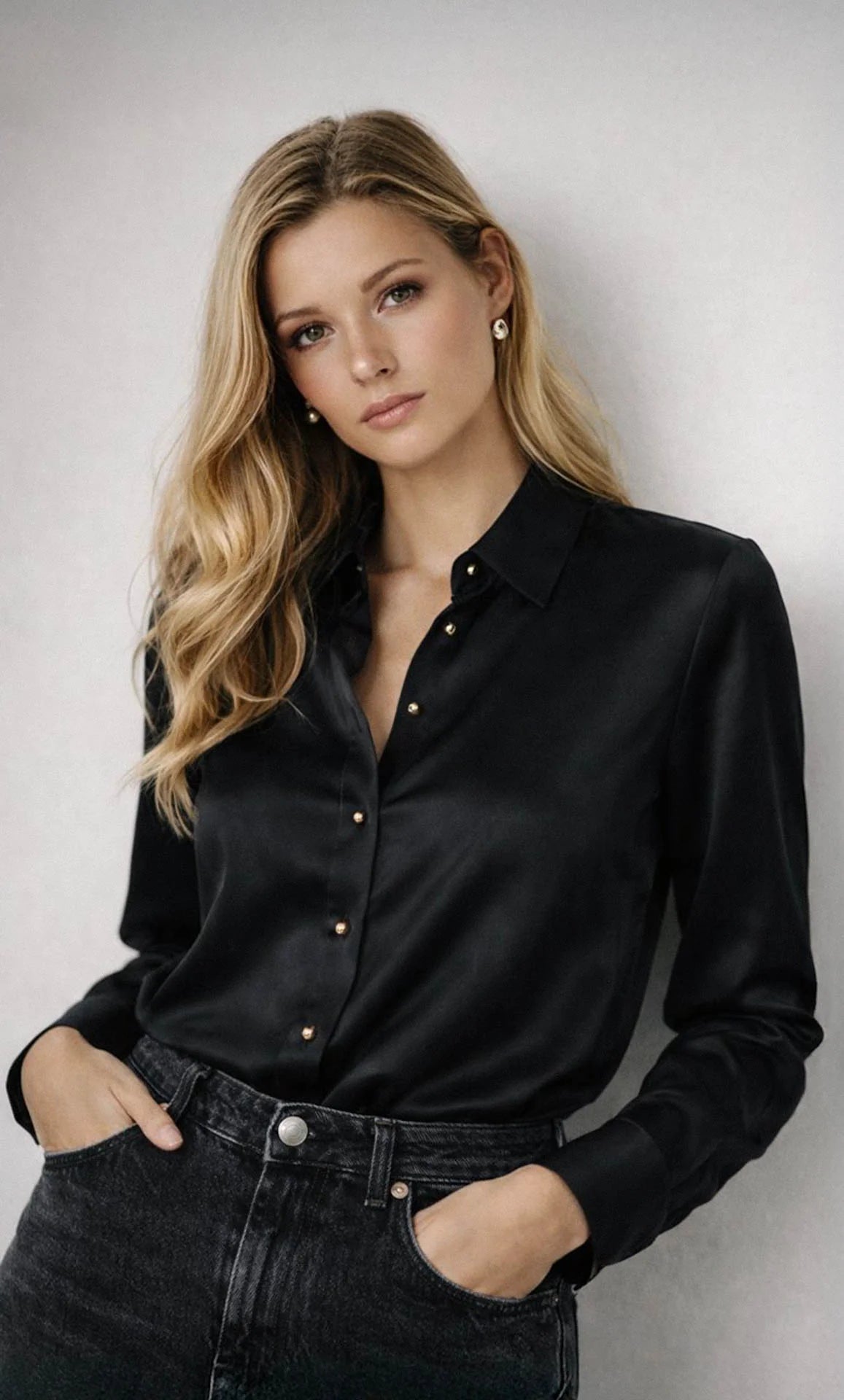 Milano Luxury Silk Blouse – Timeless Elegance for Every Occasion
