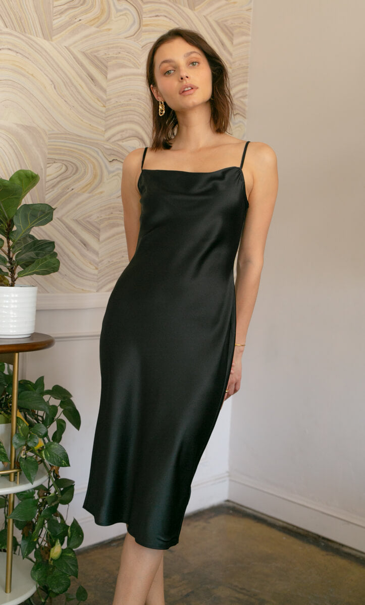 Women’s Silk Satin Slip Dress