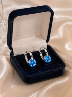 Lymphatic Vitality Magnetic Therapy Germanium Earrings