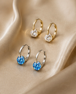 Lymphatic Vitality Magnetic Therapy Germanium Earrings