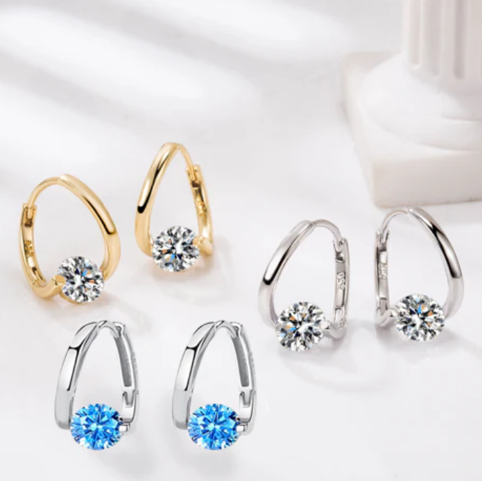 Lymphatic Vitality Magnetic Therapy Germanium Earrings