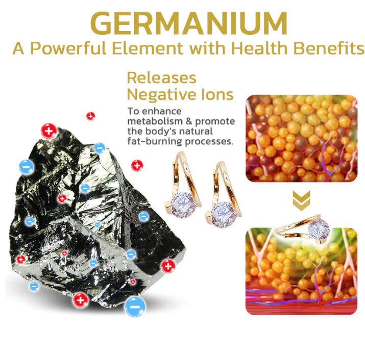 Lymphatic Vitality Magnetic Therapy Germanium Earrings