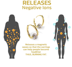 Lymphatic Vitality Magnetic Therapy Germanium Earrings