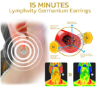 Lymphatic Vitality Magnetic Therapy Germanium Earrings