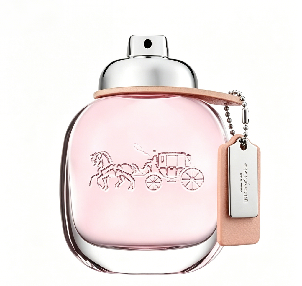 Coach New York Eau De Toilette | A fresh floral-fruity perfume for women, featuring a gentle and long-lasting fragrance with a New York light luxury style
