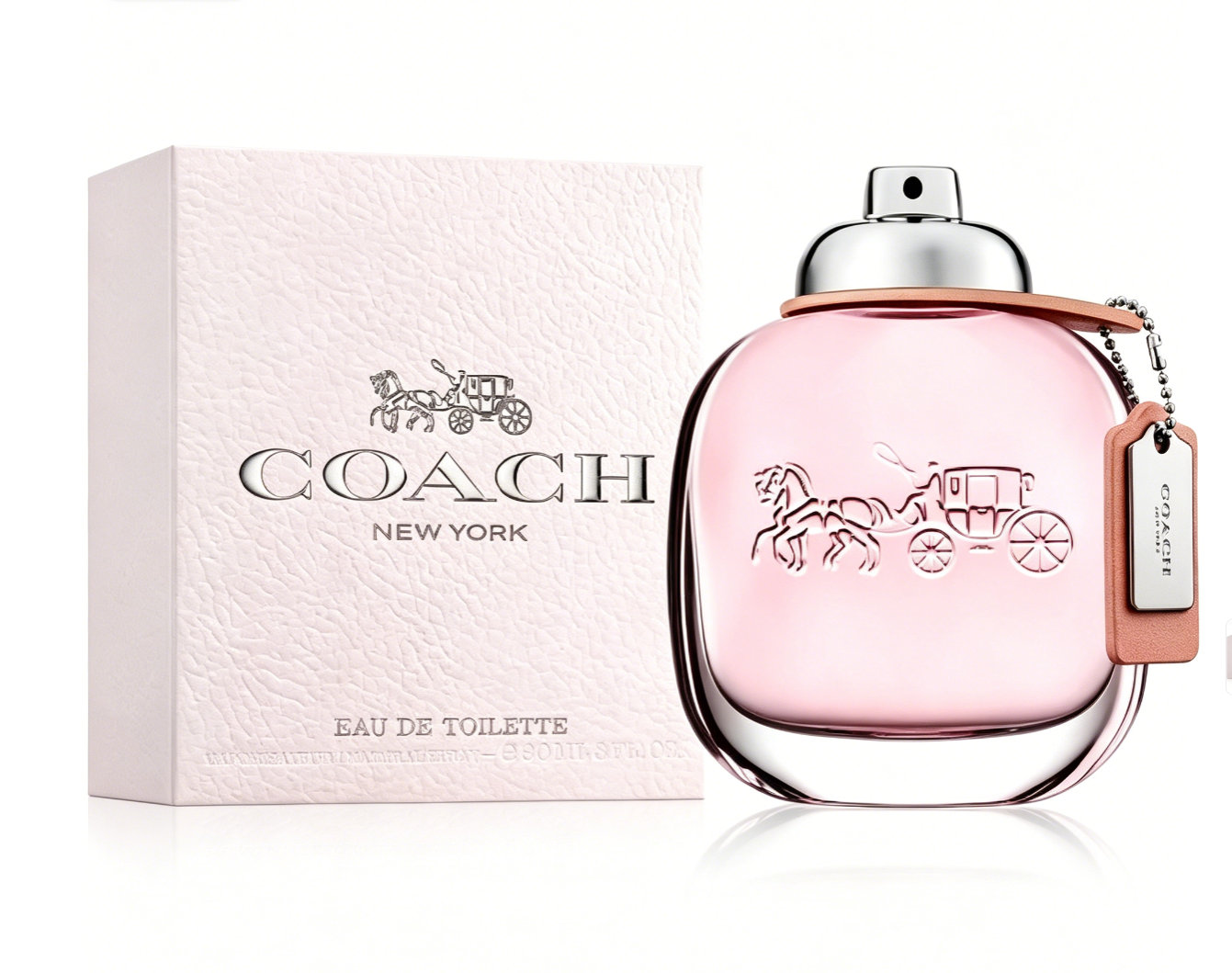 Coach New York Eau De Toilette | A fresh floral-fruity perfume for women, featuring a gentle and long-lasting fragrance with a New York light luxury style