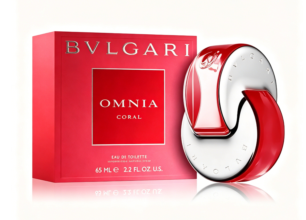 BvlgariOmnia Coral Women's Perfume | Fresh floral and fruity notes, sweet coral series with long-lasting fragrance