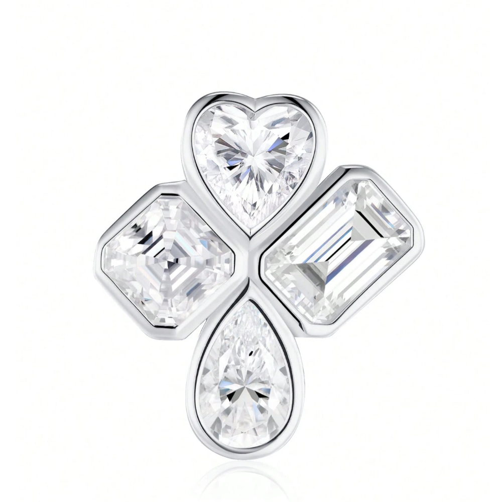 925 Sterling Silver Moissanite Earrings – Minimalist Luxury That Dazzles