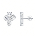 925 Sterling Silver Moissanite Earrings – Minimalist Luxury That Dazzles