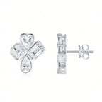 925 Sterling Silver Moissanite Earrings – Minimalist Luxury That Dazzles