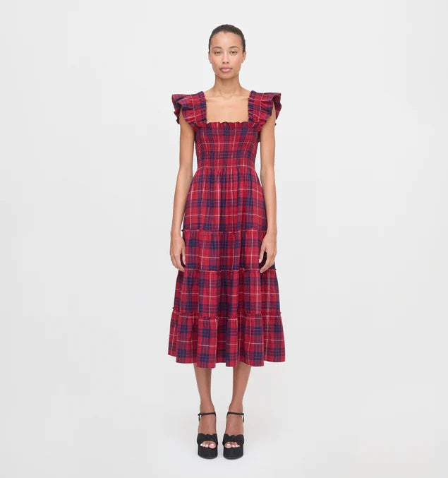 Ellie Cottagecore Smocked Maxi Dress