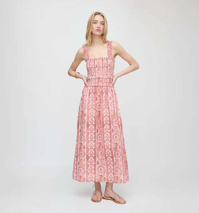 Azalea Luxe Maxi Dress – Elegant Smocked Summer Dress