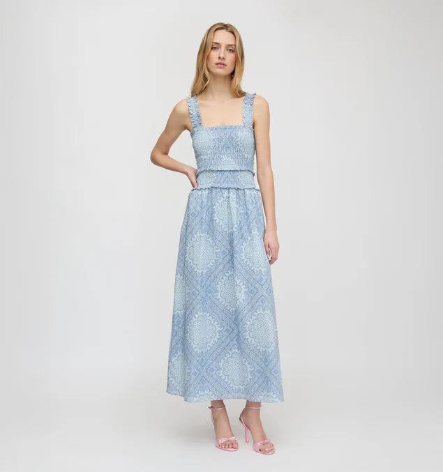 Azalea Luxe Maxi Dress – Elegant Smocked Summer Dress