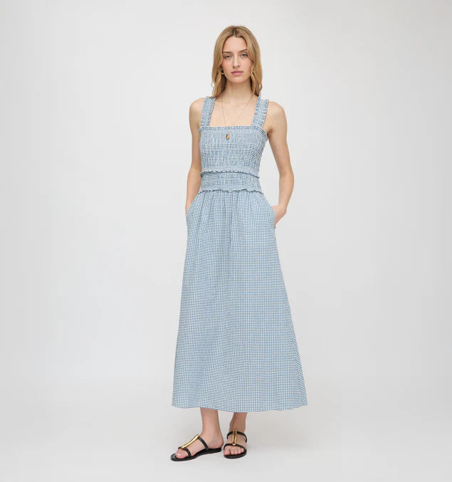 Azalea Luxe Maxi Dress – Elegant Smocked Summer Dress