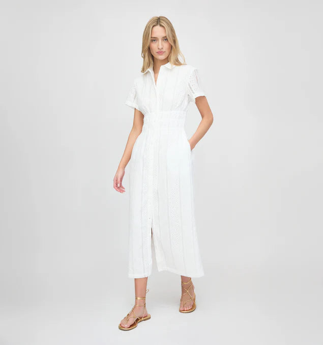 Jamie Lace Elegance Midi Dress