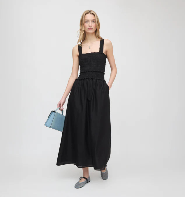Azalea Luxe Maxi Dress – Elegant Smocked Summer Dress