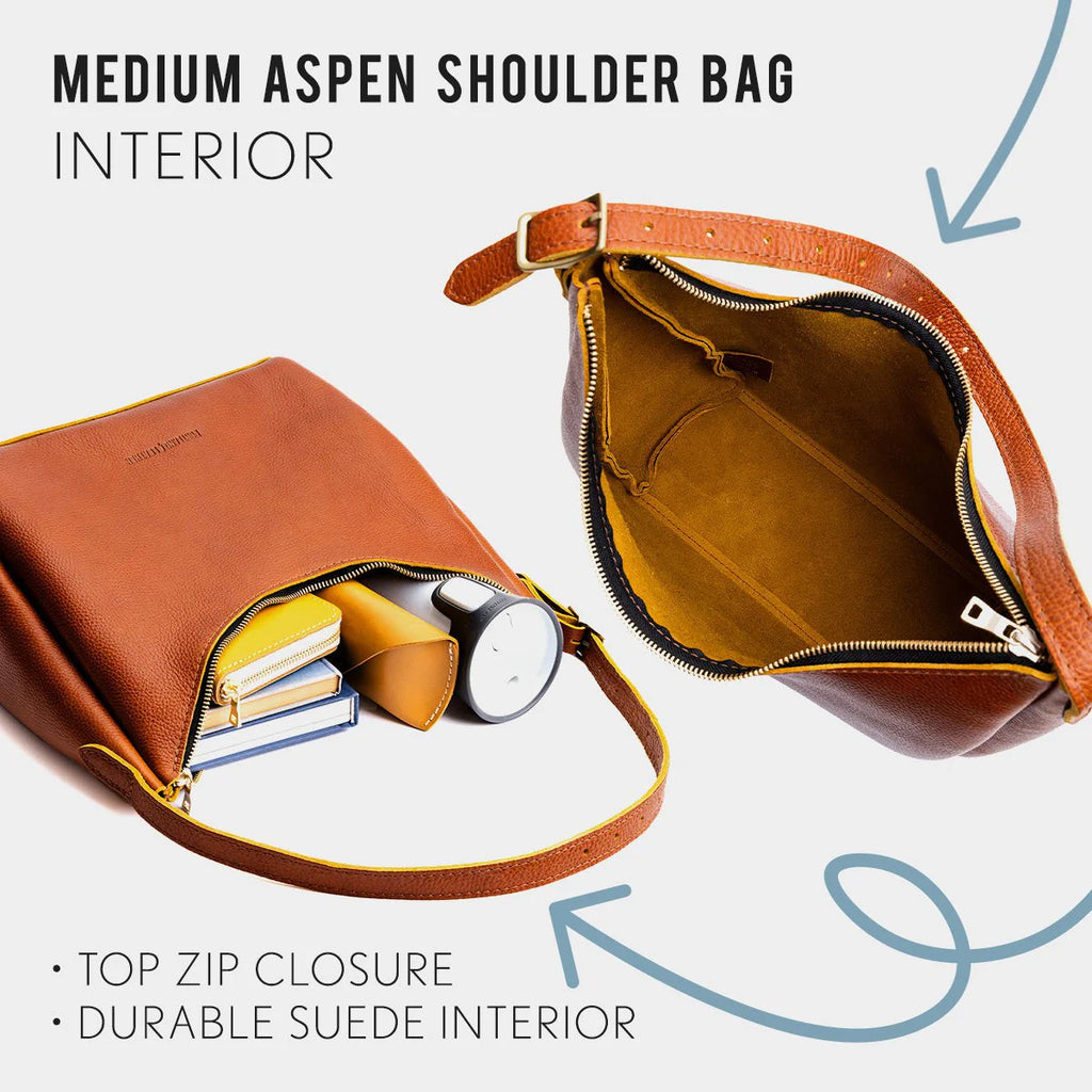 Aspen Shoulder Bag | Premium Minimalist Shoulder Bag · A Must-Have for Stylish Commuting Atmosphere