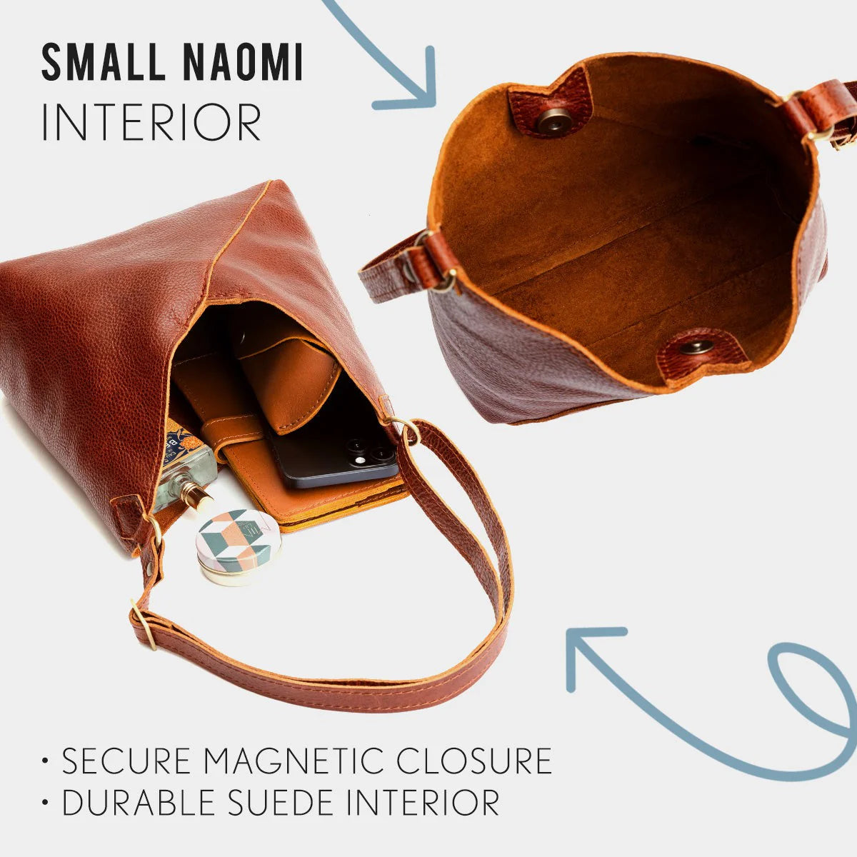 Naomi Shoulder Bag | Premium Minimalist Underarm Bag · Instantly Evokes Korean Aesthetic with a Single Carry