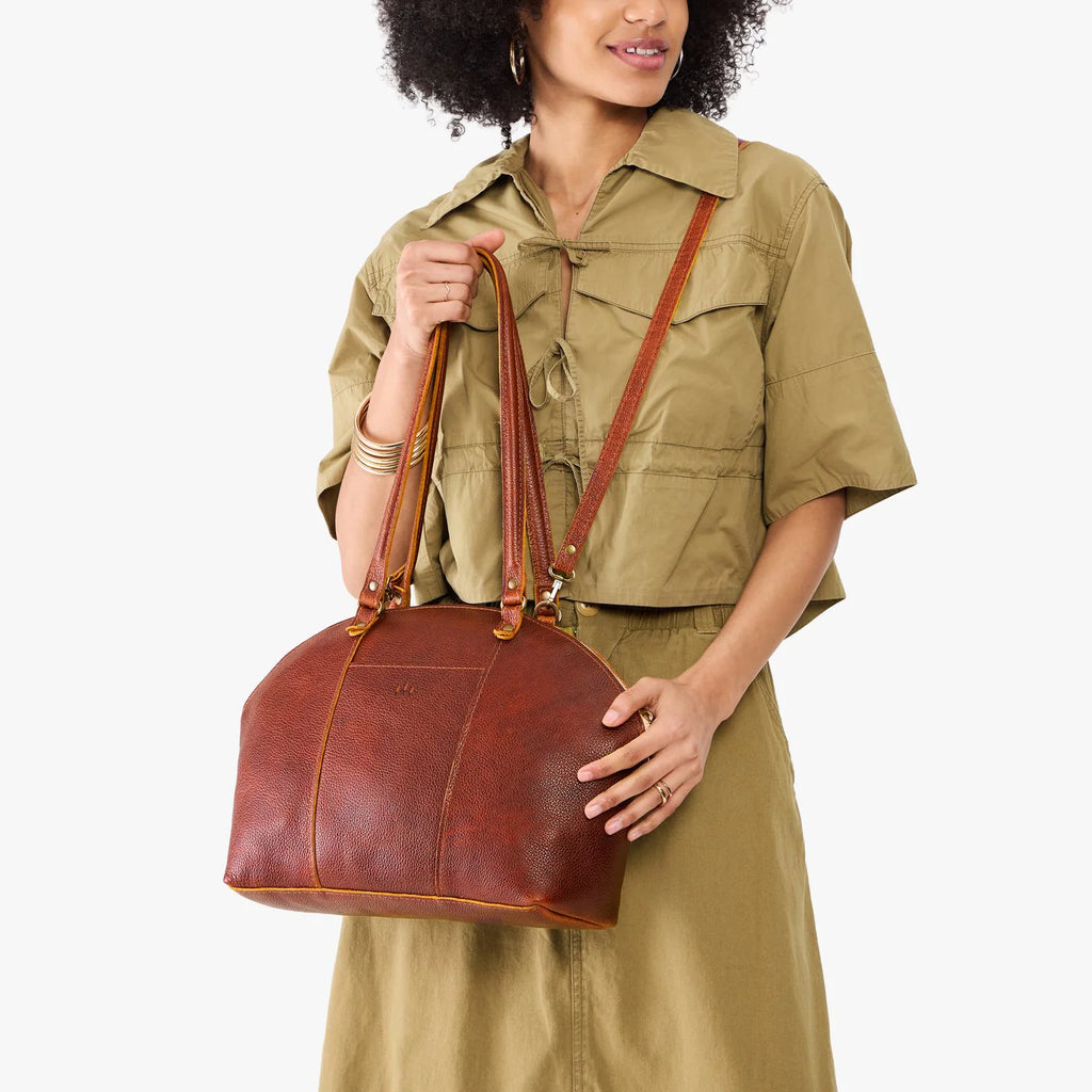 Retro Large-capacity Genuine Leather Tote Bag | Women's Shoulder and Crossbody Bag, Premium Commuting and Travel Handbag