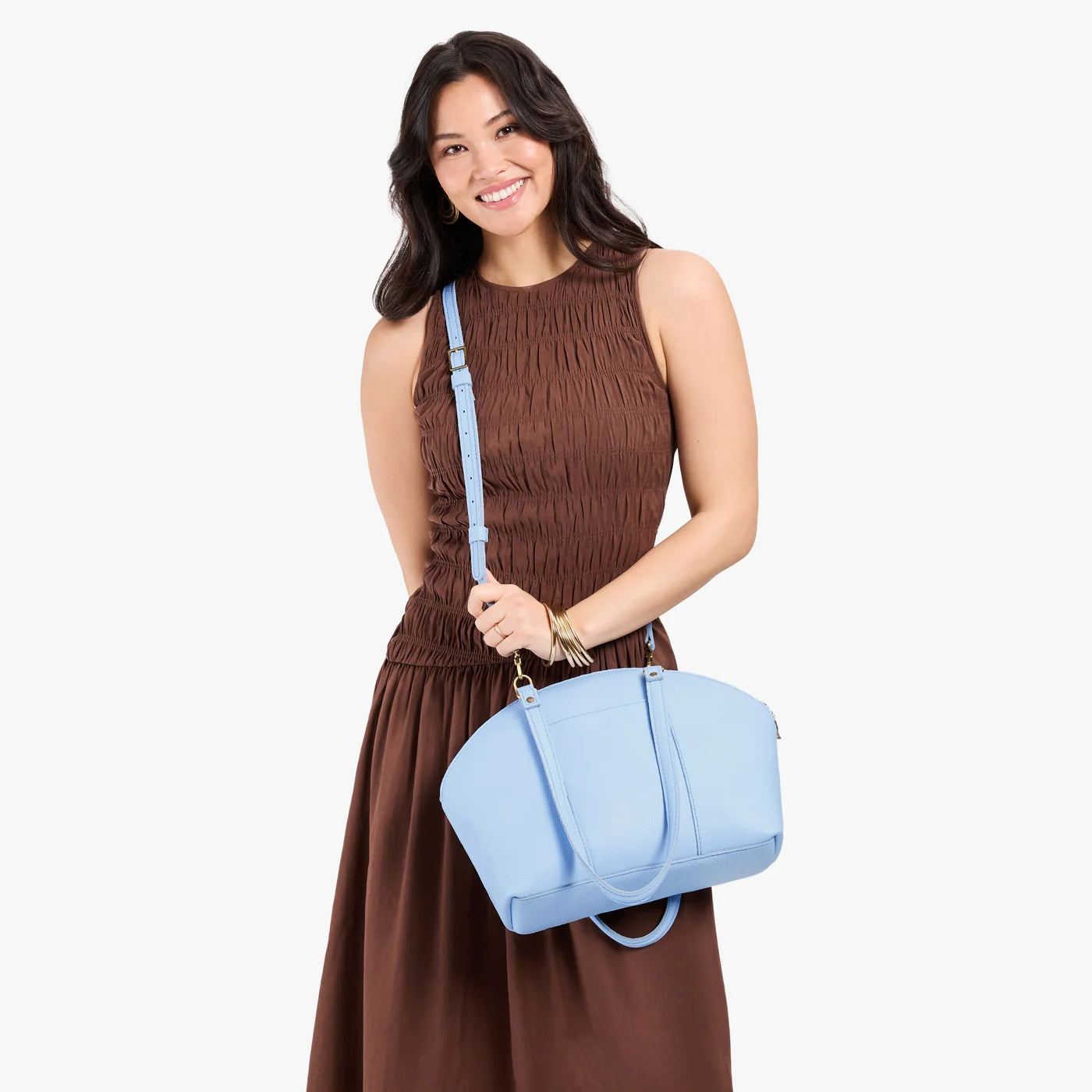 Retro Large-capacity Genuine Leather Tote Bag | Women's Shoulder and Crossbody Bag, Premium Commuting and Travel Handbag