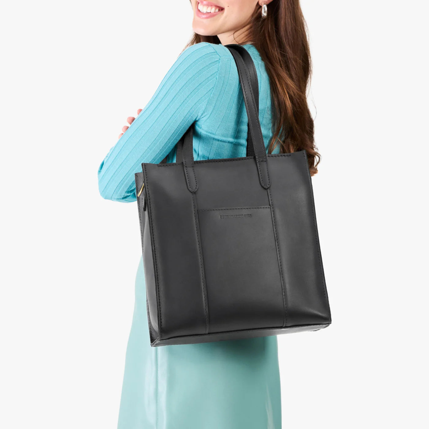 Lola Light Luxury Vintage Genuine Leather Tote Bag | Large Capacity Shoulder and Crossbody Bag