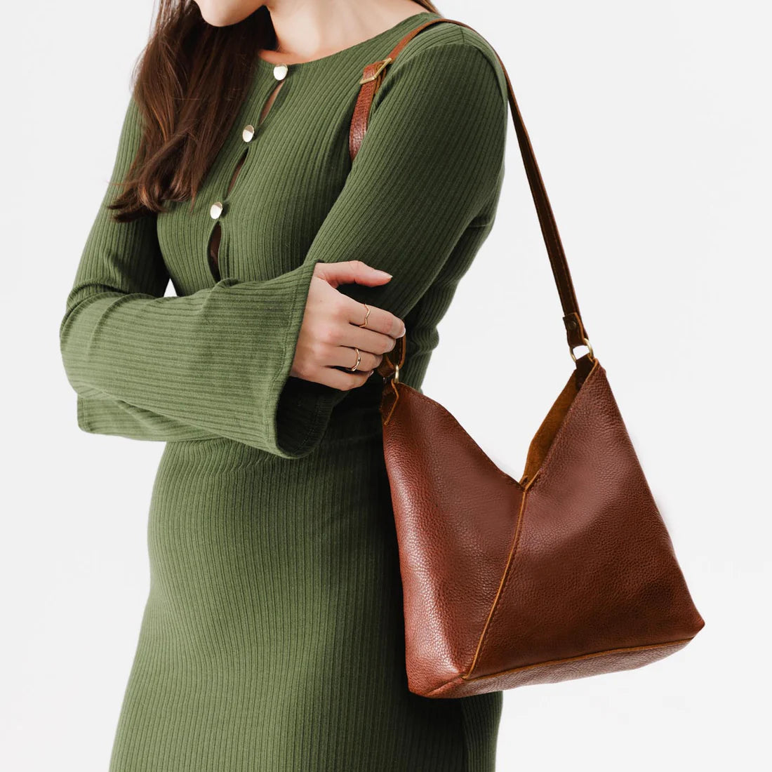 Naomi Shoulder Bag | Premium Minimalist Underarm Bag · Instantly Evokes Korean Aesthetic with a Single Carry