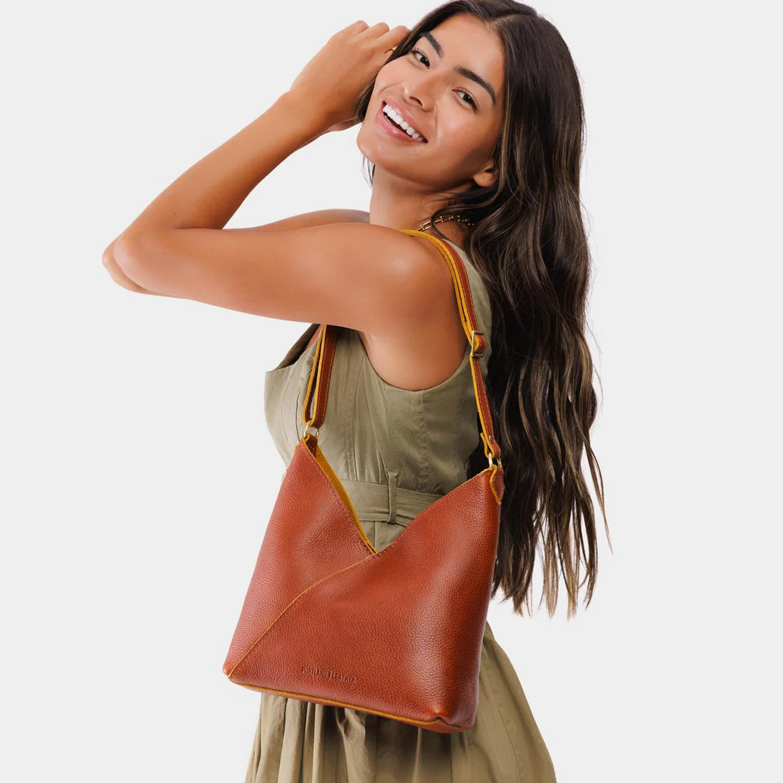 Naomi Shoulder Bag | Premium Minimalist Underarm Bag · Instantly Evokes Korean Aesthetic with a Single Carry