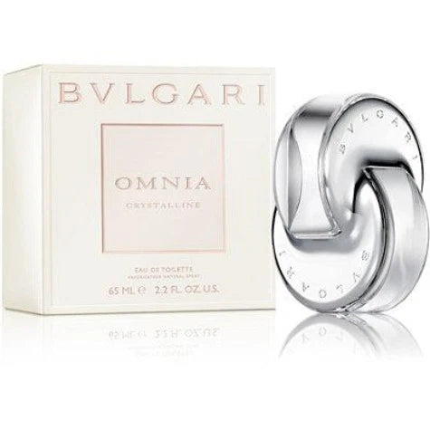 Bvlgari Omnia Crystalline Eau de Toilette for Women | Fresh White Flower Crystal Fragrance