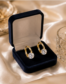 Lymphatic Vitality Magnetic Therapy Germanium Earrings