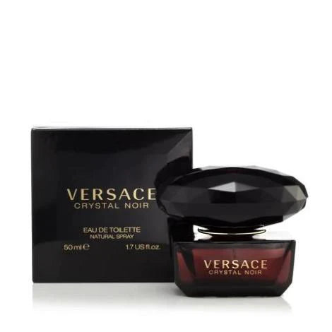 Versace Crystal Noir Eau de Parfum for Women | Crystal Noir Fragrance · Mysterious and Sophisticated Sexy Atmosphere